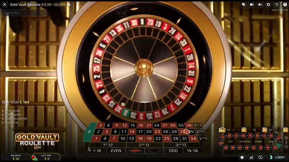 Gold Vault Roulette 2